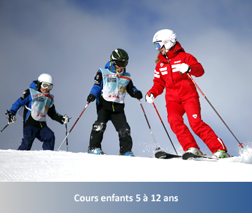 ESF Mont Saxonnex cours enfants