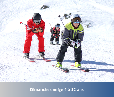 ESF Mont Saxonnex dimanche neige